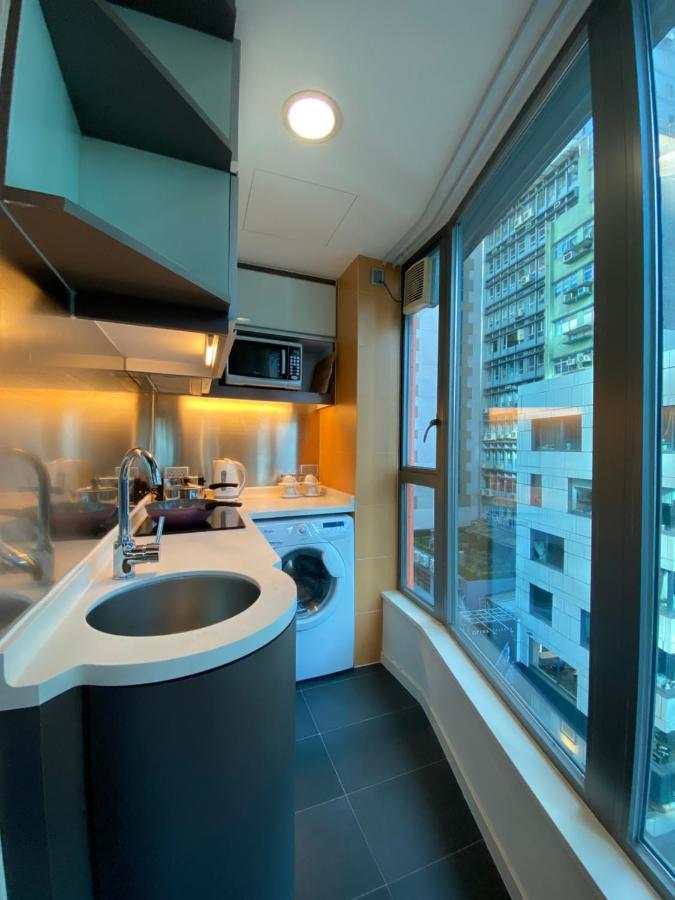 Knight On Wyndham Apartment Hongkong Buitenkant foto